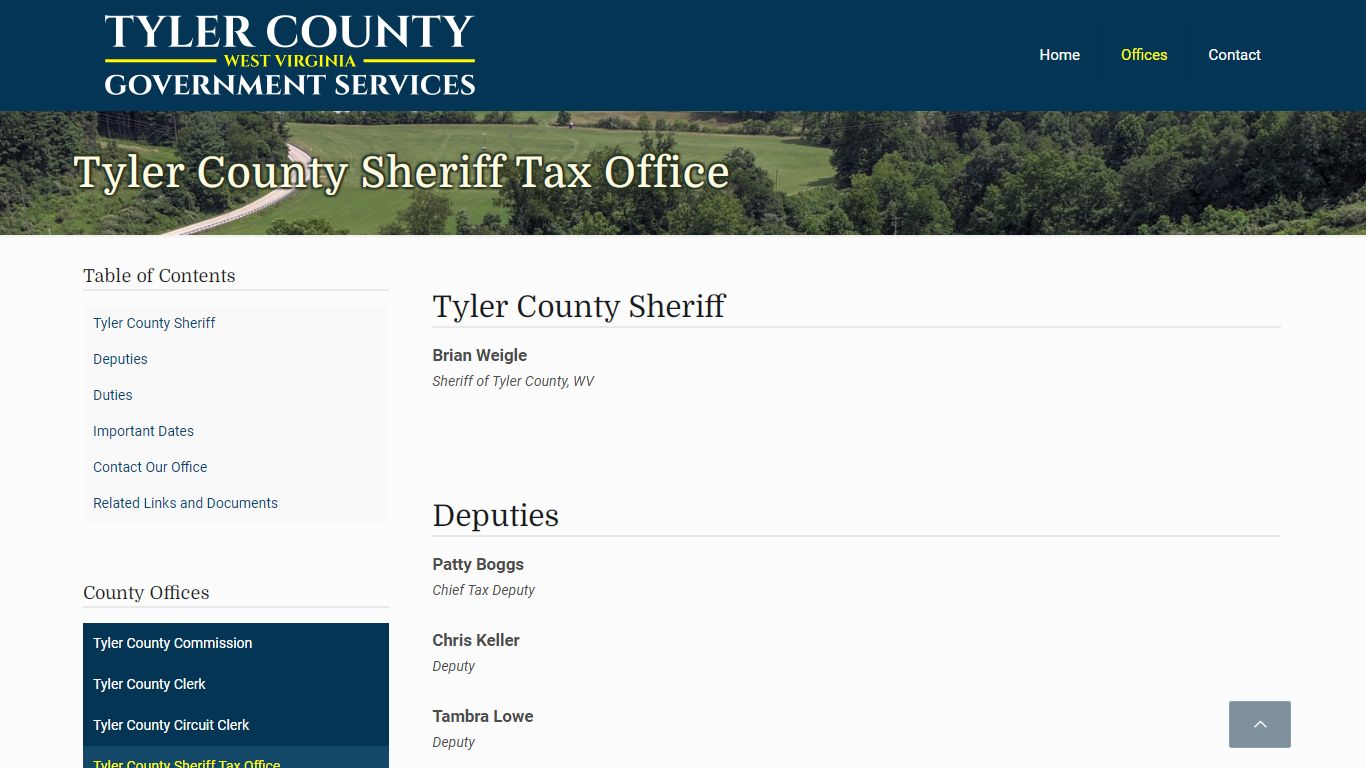 Tyler County Sheriff Tax Office